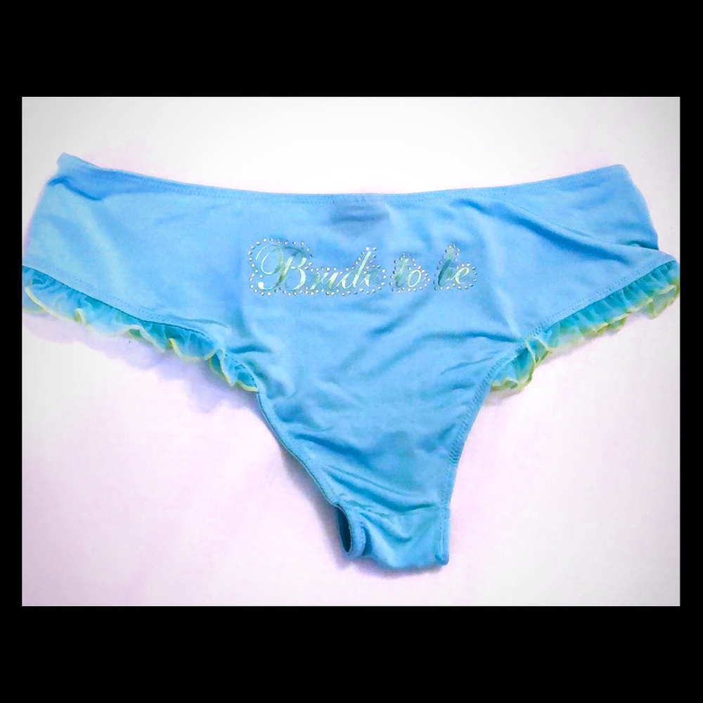 VS “Bride to Be” Low-Rise Hip Huggers